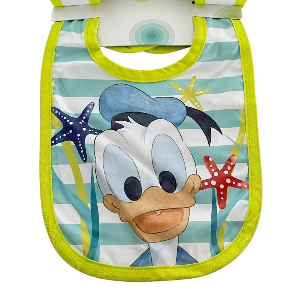 Disney Store Disney Baby Mickey Mouse Donald Duck Bib Set for Baby